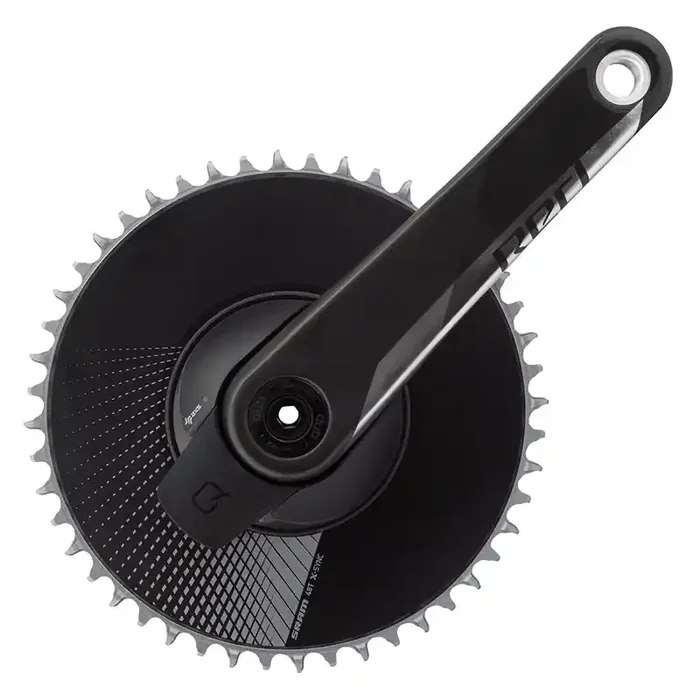SRAM Red 1 AXS Quarq Power Meter Crankset Speed 12 Spindle 28.99mm BCD Direct Mount 48 DUB 175mm Black Road