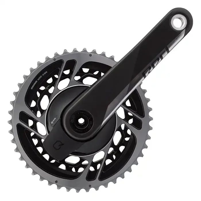 SRAM RED AXS Power Meter Crankset – 175mm 12-Speed 46/33t Direct Mount DUB Spindle Interface Natural Carbon D1