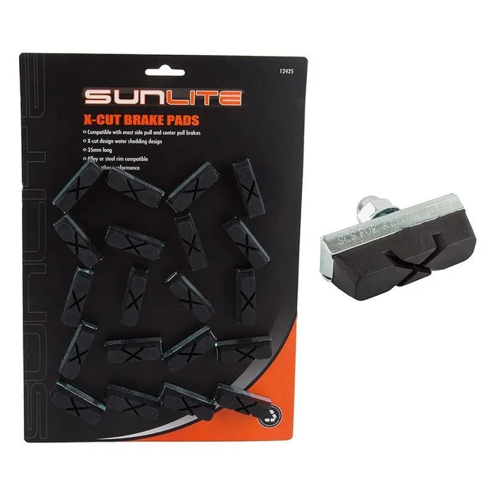 Sunlite X-Cut Pads 35mm Black Card of 10pr