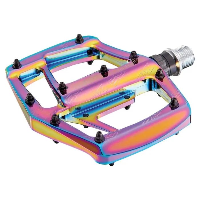 Supacaz ePedal Platform Pedals Body Aluminum Spindle Cr-Mo 9/16 Multicolor Pair