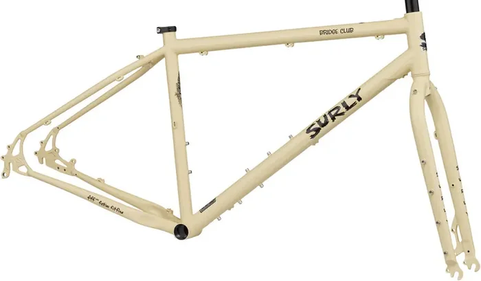 Surly Bridge Club Frameset – 27.5″/700c Steel Whipped Butter Small