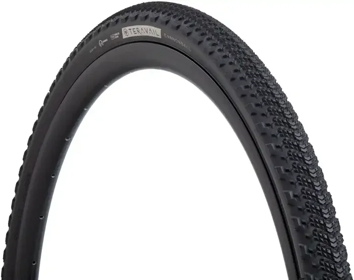 Teravail Cannonball Tire – 650b x 40 Tubeless Folding BLK Durable Fast Compound
