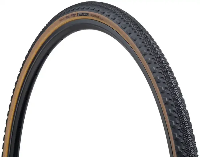 Teravail Cannonball Tire – 700 x 35 Tubeless Folding Tan Light and Supple