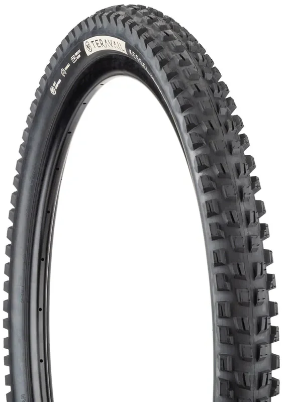 Teravail Kessel Tire – 29 x 2.4 Tubeless Folding Black Durable