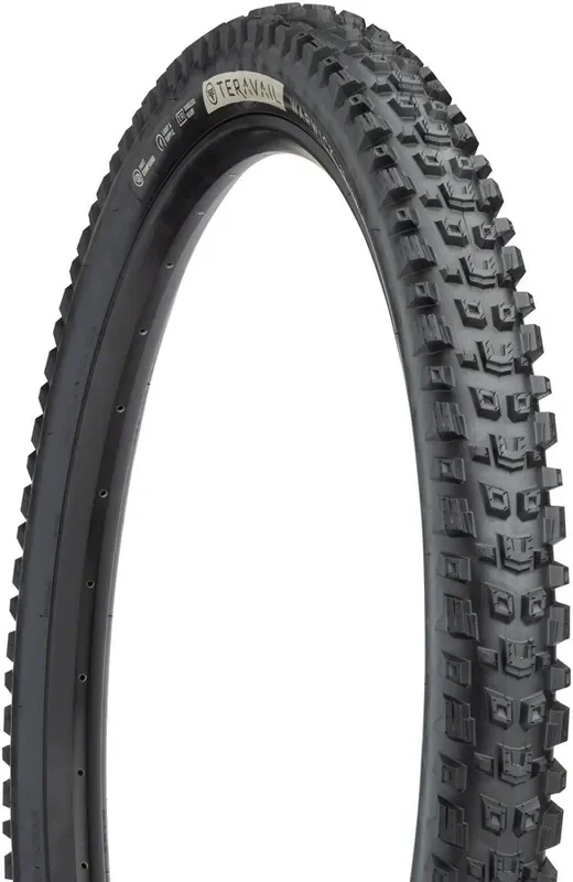 Teravail Warwick Tire – 29 x 2.5 Tubeless Folding BLK Ultra-Durable Grip Compound