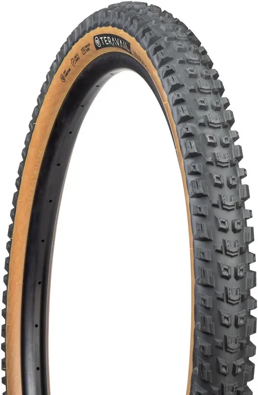 Teravail Warwick Tire – 29 x 2.5 Tubeless Folding Tan Light Supple Fast Compound