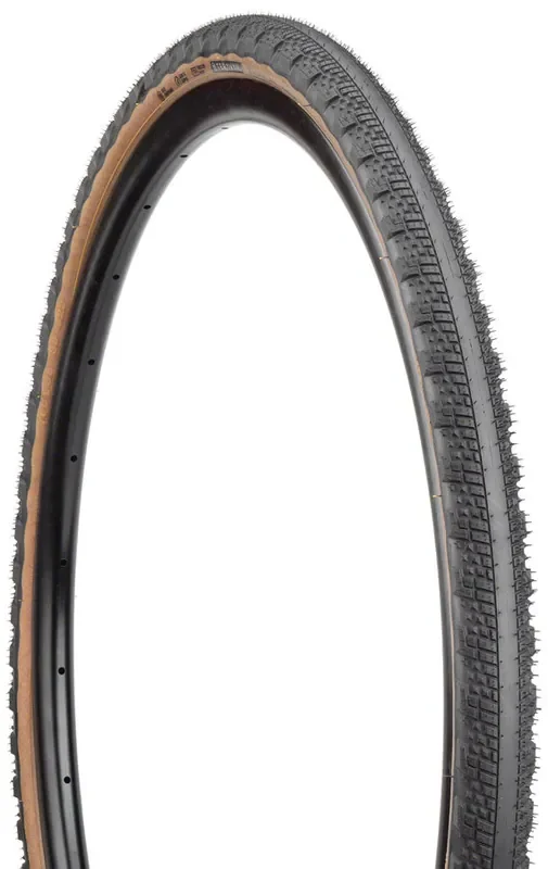 Teravail Washburn Tire – 700 x 38 Tubeless Folding Tan Durable