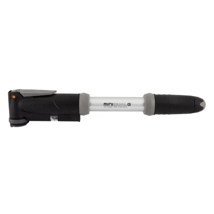 Topeak Mini Dual Pump with Gauge Black/Silver