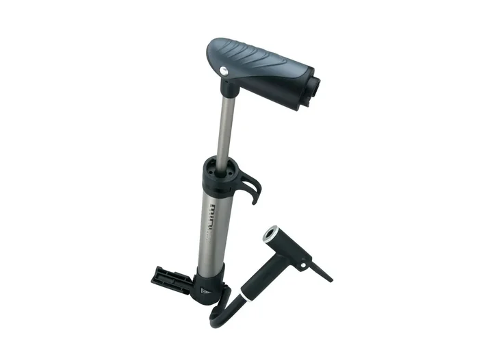 Topeak Mini Morph Mini Pump – 160psi Silver/Black