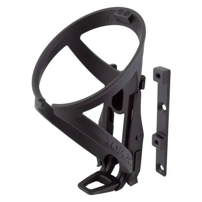 Topeak Ninja Master+ X1AJ Water Bottle Cage – QuickClick Includes Tire Levers BLK