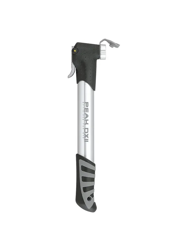 Topeak Peak DX II Mini Pump – 90psi Silver