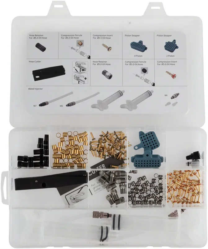 TRP Disc Brake Service Kit – For 5.0mm and 5.5mm Hoses