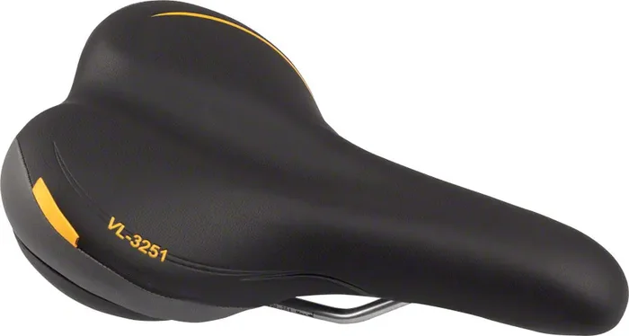 Velo Plush Pace Saddle – Steel Black Mens