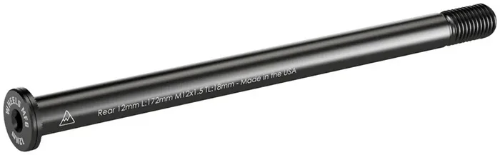 Wheels Manufacturing Rear Thru Axle – M12 x 1.5 x 18 172mm