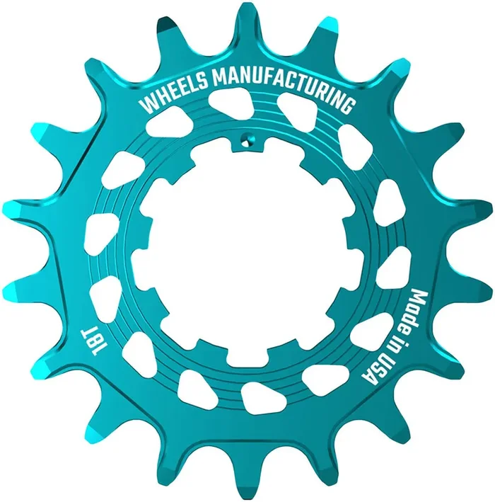 Wheels Manufacturing SOLO HG Cog – 18t Fits SOLO-HG Kits Teal