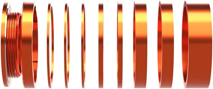 Wheels Manufacturing SOLO-HG Single Speed Conversion Kit – For HG Style Hubs Orange