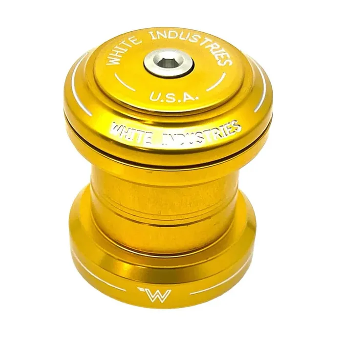 White Industries Headset EC34/28.6 EC34/30 Gold