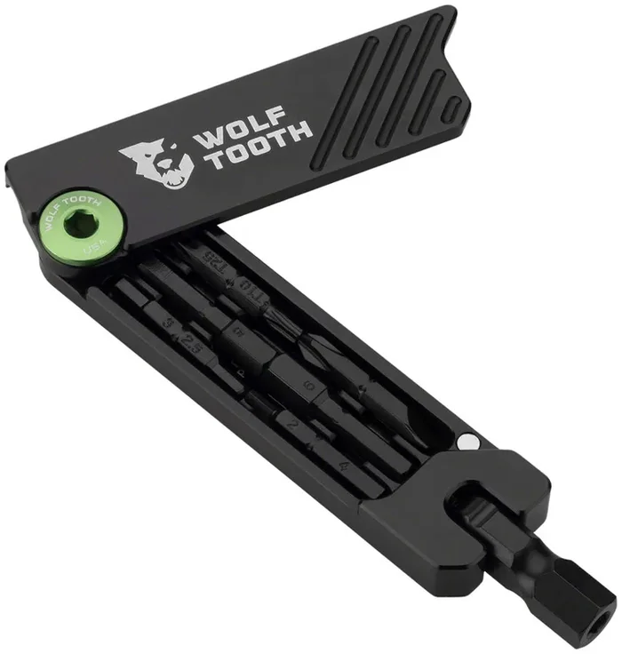 Wolf Tooth 6-Bit Hex Wrench – Multi-Tool Green