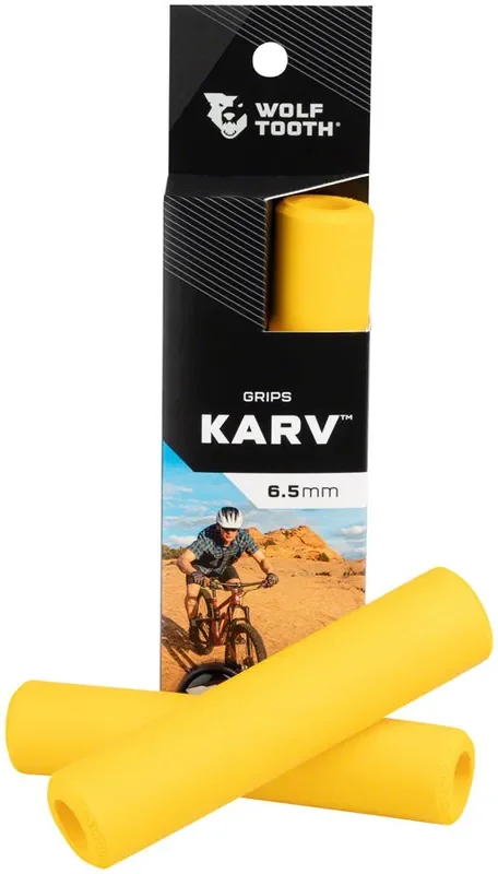 Wolf Tooth Karv Grips – Yellow