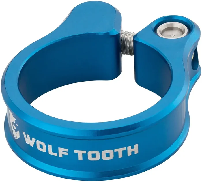 Wolf Tooth Seatpost Clamp – 31.8mm Blue