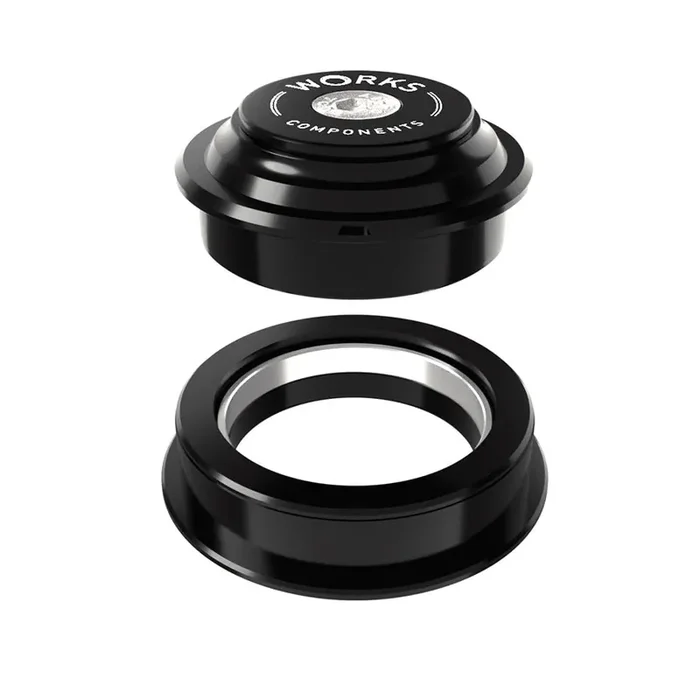Works Components 1.0 ZS44-ZS56 Angleset Headset ZS44/28.6 ZS56/40 ZeroStack Complete Black Set 2 99-112mm-
