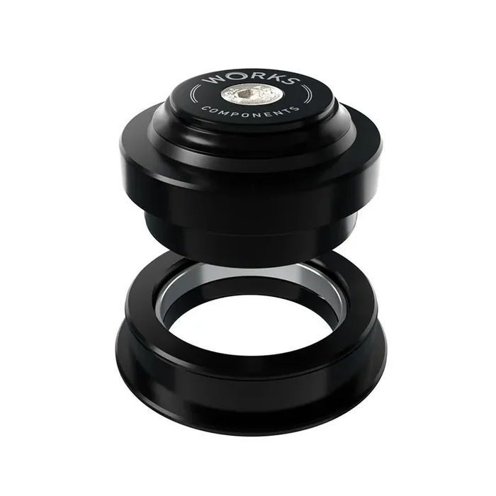 Works Components 2.0deg EC44-ZS56 Angleset Angle Headset 2.0° 110-119mm EC44/28.6 ZS56/40 ZS External threadless Complete Black