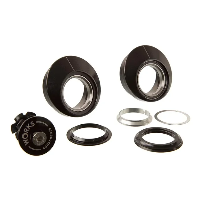 Works Components EC49-EC49 Reach Adjust Headset EC49/38.1 EC49/40 External Threadless Complete Black