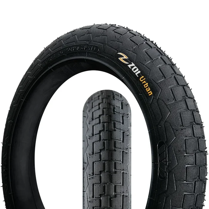 Zol Wire Bread Bicycle Tire 14×2.0″ Kids Toddler Electric Bikes Scooters E-Bike Wheels